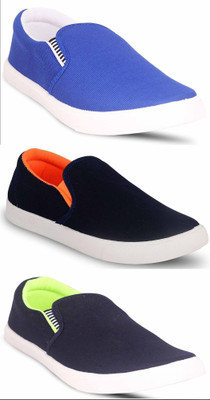 

JETTER Casuals For Men(Multicolor, Sky blue/blue orange / blue green