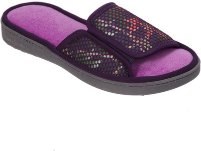 

Dearfoams Slides, Purple