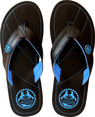 

Levitate LINING Flip Flops, Black sky blue