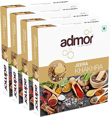 

admor Jeera Khakhra, 800 Grams (Pack of 4)(800 g, Pack of 4)