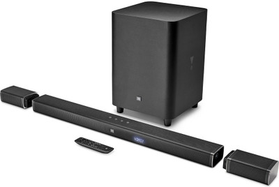 

JBL 5.1 2.2 Bluetooth Soundbar(Black, 5.1 Channel)