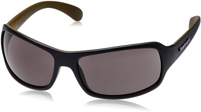 Fastrack Wrap-around Sunglasses(For Men & Women, Brown, Grey)