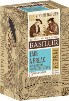 

Basilur Tea Basilur-71285-Take-A-Break-20-Teabag Orange Herbal Tea Bags(20 Bags, Box)