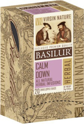

Basilur Tea Basilur-71284-Calm-Down-20-Tea bag Vanilla Herbal Tea Bags(20 Bags, Box)