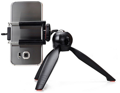 

EXOSIS YT-228 Mini Tripod Flexible Portable Stand Tripod(Black, Supports Up to 750 g)