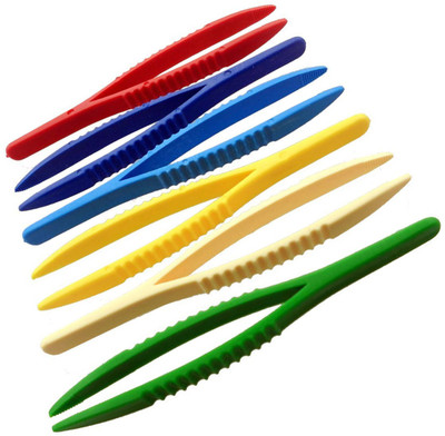 

Scorpion 6 Color Plastic Tweezer Set With Textured Handle – Tweezers 6pc Set
