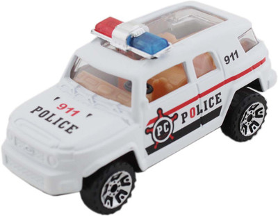 

Tootpado Police Diecast Toy Car - White (1TNG38) - Playing Cars For Kids(White)