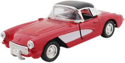 

Tootpado Chevrolet Corvette 1:32 Scale Diecast Toy Car - Red (1TNG24) - Pull Back Action(Red)