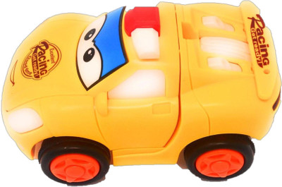 

Parteet Unbreakable Automobile Car Toy for kids (yellow)(Multicolor)