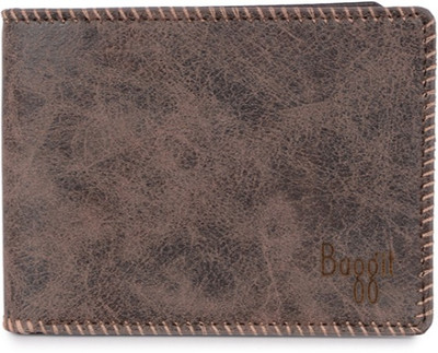 Baggit Men Brown Artificial Leather Wallet(12 Card Slots)