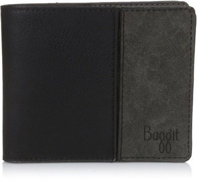 

Baggit Men Black Artificial Leather Wallet(12 Card Slots)