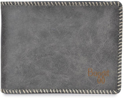 

Baggit Men Grey Artificial Leather Wallet(12 Card Slots)