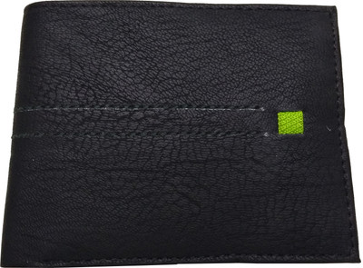 

AS Enterprise Men Black Artificial Leather Wallet(3 Card Slots)