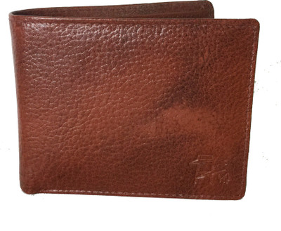

Hommes & Femmes Men Brown Genuine Leather Wallet(4 Card Slots), Brick red
