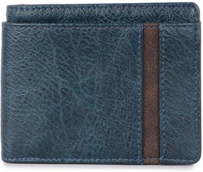 

Baggit Men Blue Artificial Leather Wallet(12 Card Slots)