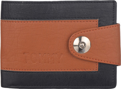 

SHAR Boys Tan, Black Artificial Leather Wallet(5 Card Slots)