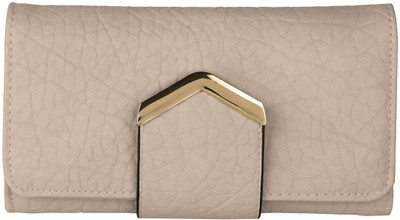

Gio Collection Women Beige Artificial Leather Wallet(6 Card Slots)