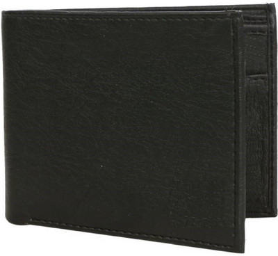

Hilander Men Black Artificial Leather Wallet(3 Card Slots)