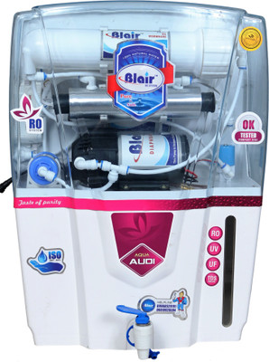 

BLAIR AUDI RO UV TDS UF 17 L RO + UV + UF + TDS Water Purifier(White)