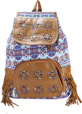 

Desence Stylish Casual College Backpack For Girl's 5 L Backpack(Blue)