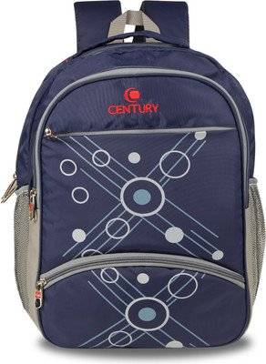 

CENTURY Fashionable Navy Blue Color Large Polyester Backpack Bag Backpack(Blue, 27 L)