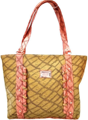 

IndusBay Women Shoulder HandBag Ladies Satchel Bags with Designer Belt Beige Shoulder Bag(Beige, 12 inch)