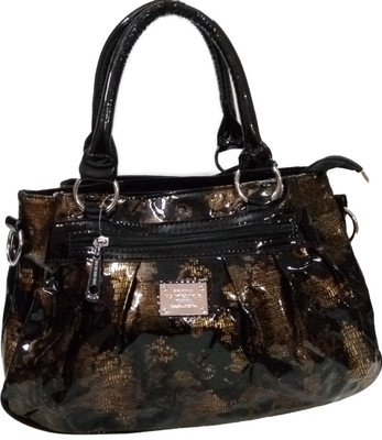 

VShine Women Casual Black Leatherette Tote