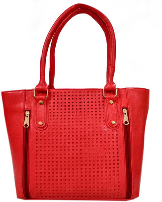 

VShine Women Casual Red Leatherette Shoulder Bag