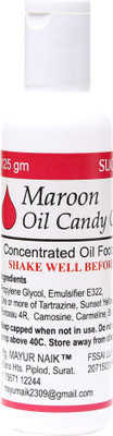

Sugarin Candy Color Maroon Icing(125 g, Food)