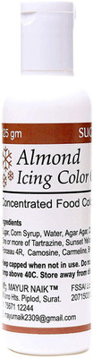 

SUGARIN Icing Color Gel, Almond, 125 gm Icing(125 g, NA)