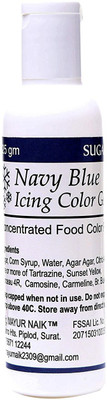 

SUGARIN Icing Color Gel, Navy Blue, 125 gm Icing(125 g, NA)