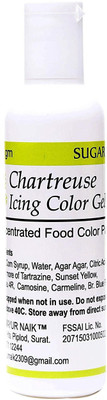 

SUGARIN Icing Color Gel, Chartreuse, 125 gm Icing(125 g, NA)