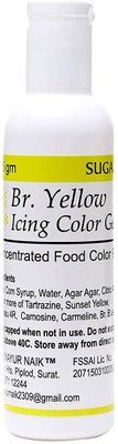 

SUGARIN Icing Color Gel, Brilliant Yellow, 125 gm Icing(125 g, NA)