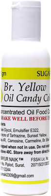 

Sugarin Candy Color Br. Yellow Icing(125 g, Food)