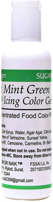 

SUGARIN Icing Color Gel, Mint Green, 125 gm Icing(125 g, NA)