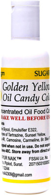 

Sugarin Candy Color Golden yellow Icing(125 g, Food)