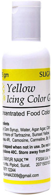 

SUGARIN Icing Color Gel, Yellow, 125 gm Icing(125 g, NA)
