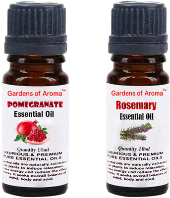 

Gardens Of Aroma Pomegranate Essential Oil And Rosemary Essential Oil(20 ml)