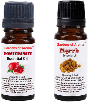 

Gardens Of Aroma Pomegranate Essential Oil And Myrrh Essential Oil(20 ml)