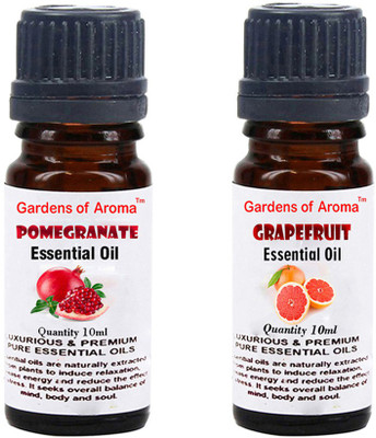 

Gardens Of Aroma Pomegranate Essential Oil And Grapefruit Essential(20 ml)