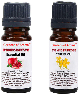 

Gardens Of Aroma Pomegranate Essential Oil And Evening primrose Carrier Oil(20 ml)