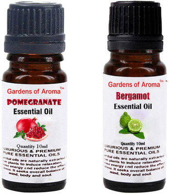 

Gardens Of Aroma Pomegranate Essential Oil And Bergamot Essential Oil(20 ml)