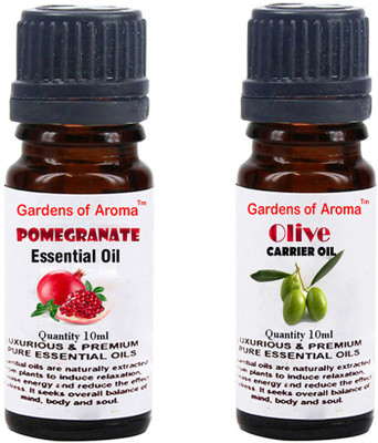 

Gardens Of Aroma Pomegranate Essential Oil And Olive Carrier Oil(20 ml)