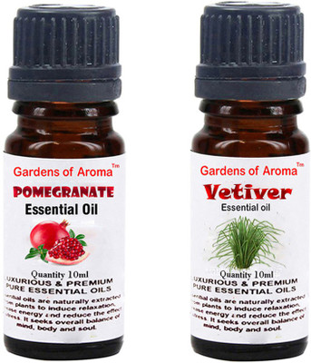 

Gardens Of Aroma Pomegranate Essential Oil And Vetiver Essential Oil(20 ml)