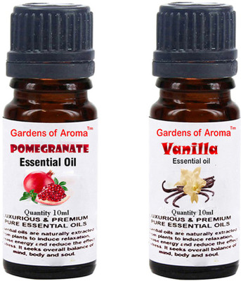 

Gardens Of Aroma Pomegranate Essential Oil And Vanilla Essential Oil(20 ml)