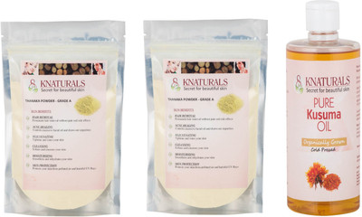 

KNATURALS 200G Thanka Powder and Kusuma Oil 100ML(3300 g)
