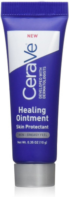 

CeraVe Healing Ointment 0.35 oz with Petrolatum Ceramides for Protecting and Soothing Cracked, Chafed Skin(10 g)
