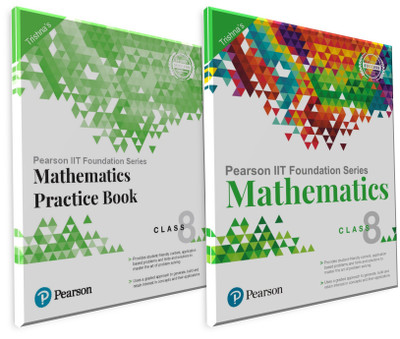IIT Foundation Maths for Class 8 (Book & Practice Book Combo)(English, Paperback, Trishna)