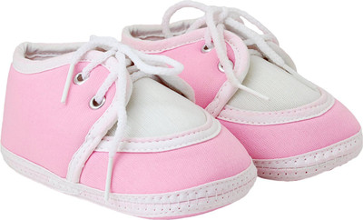 

Neska Moda 0 To 12 Month Baby Lace Booties(Toe to Heel Length - 11 cm Pink)