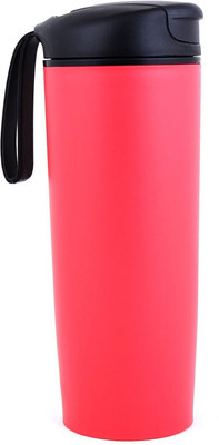 

Everyday Desire Suction Travel Mug Spill Free Mug Coffee Tumbler Leak Proof Insulated Never Fall Over Cup 540 ml Shaker(Pack of 1, Red), Blue